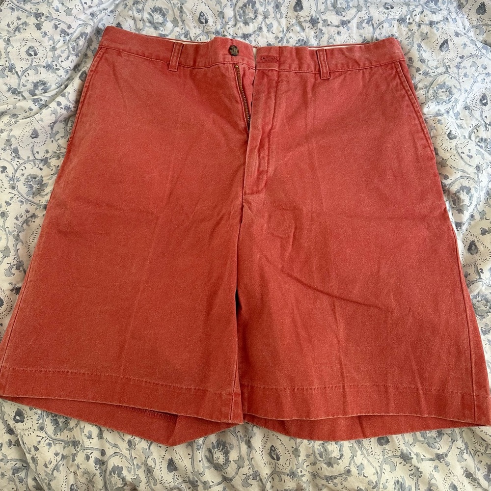 Murray’s Toggery Shop Men’s Front Plain Shorts in Nantucket Red NWT